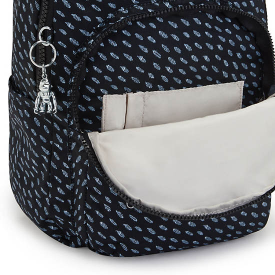 Mochilas Kipling Seoul Small Printed Tablet Negros | MX 1612BE